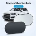 Car Sun Shade UV Protection Folding Auto Rear Window Sunshade Universal Automobile Back Window Sunshade.