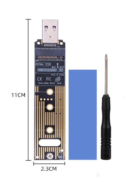 M2%20NVMe%20SSD%20Enclosure%2010Gbps%20PCIe%20SSD%20Case%20Portable%20Box%20USB%20C%20USB%203.1%20Tool%20Free%20External%20Adapter%20with%20Heat%20Sink%20Pad%20for%20M.2%20SSD%20-%20Image%202