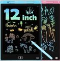 LCD Writing Tablet For Kids Digital Drawing pad & Learning Toy_Erasable Double Board Educational Gift with Multi Color Display. 
