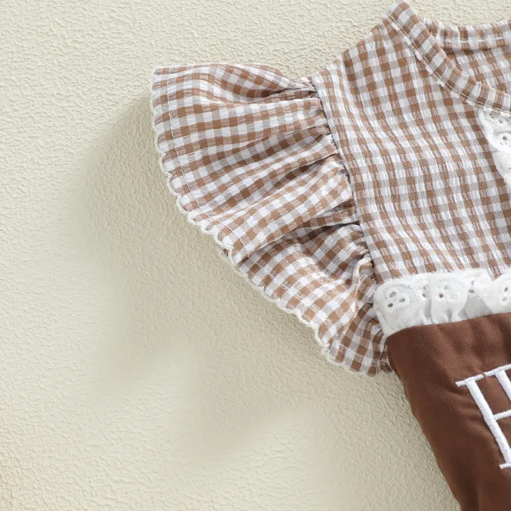 Summer%20Easter%20Infant%20Baby%20Girl%20Bodysuit%20Fly%20Sleeve%20Letter%20Embroidery%20Lace%20Playsuit%20Casual%20Clothes%20-%20Image%206