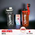 Aqua Sports Water Bottle 600 ML (For Office/School/University/Outdoor). 
