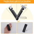 Clip-on Bookmark Book Light With Timer USB Rechargeable Reading Light Mini Led Read Light Portable Bedside Desk Light Read Lamp. 