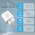 Smart Plug WiFi Socket EU 16A/20A With Power Monitoring Timing Function Works With Alexa, Google Home, Alice, SmartThimg. 