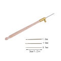1set French embroidery crochet DIY hand cross stitch cotto crochet 3 needles.