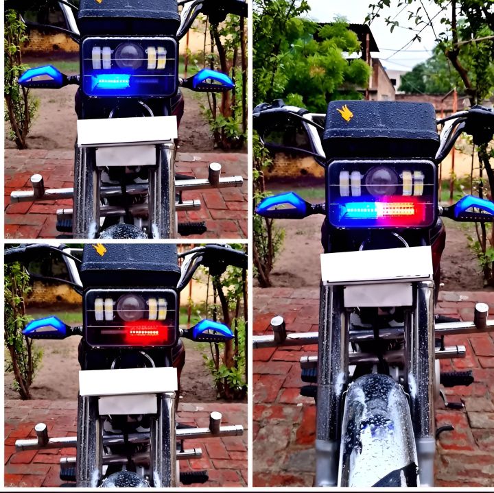 LED Headlight 6 × 4 / square led light with handi plus kara full set ...