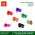 Wange 438Pcs/lot 32607 3 Leafs Plant Leaf 1x1 Round Building Block Moc Color Accessories Compatible with Brick DIY Children Toys. 