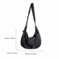 New Fashion Summer Large Capacity Casual Nylon Women Shoulder Bag Korean Style Hobos Bag Youth Crossbody Shoulder Bag. 