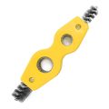 4 in 1 Double-headed Copper Pipe Brush Copper Tube Polishing Inside Outside Reamer Pipe Cleaner Chamfering Tool Pipe Deburrer. 