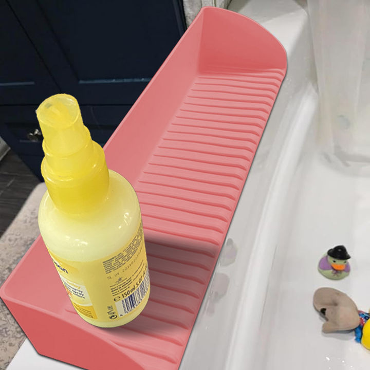 One%20Piece%20Bathtub%20and%20Sink%20Splash%20Guard%20-%20Silicone%20Bathtub%20Splash%20Guard,%20Bathtub%20Tray%20Holder,%20Bathtub%20Splash%20Guard%20with%204%20Suction%20Cups,%20Silicone%20Water%20Barrier%20-%20Image%202
