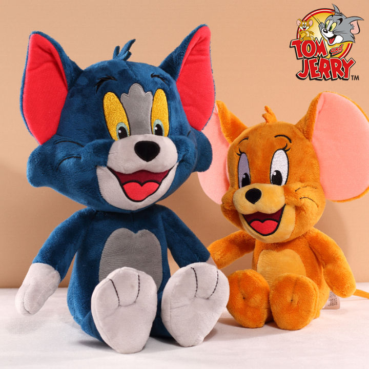 Tom And Jerry Plush Toy Cartoon Movie Cat Tuffy Nibbles Mouse Plushies ...