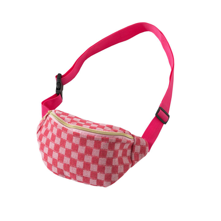Checkered%20Waist%20Bag,%20Adjustable%20Belt%20Storage%20Bag,%20Small%20Crossbody%20Bag,%20Portable%20Travel%20Makeup%20Bag,%20Cute%20Plaid%20Pattern%20Makeup%20Bag%20-%20Image%207