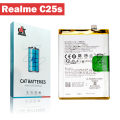 High Capacity 6000mAh Battery (BLP793), CAT Original for Realme C25s. 