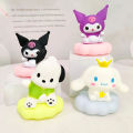 Sanrio Hello Kitty Kuromi Cinnamoroll Night Light Glowing Children Toy Bedside Lamp Anime Kawaii Cute Children Kid Present Gifts. 