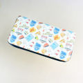 Large Capacity Cartoon Pattern Clutch Wallet with Zipper - Versatile Credit Card and Coin Purse. 