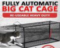 LARGE CAT CATCHING CAGE REUSABALE. 