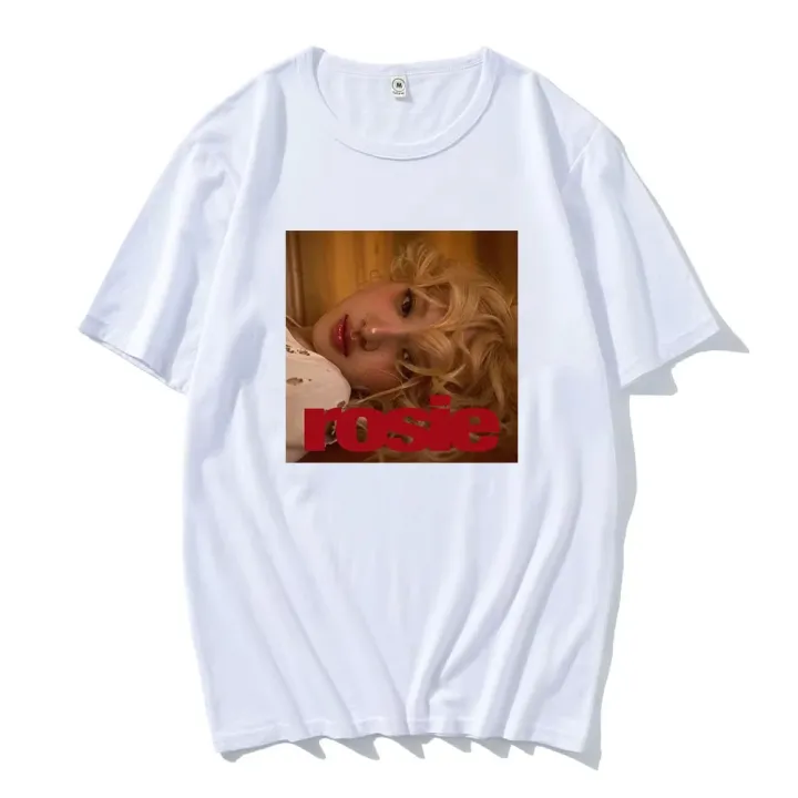 Ros%20New%20Album%20Number%20One%20Girl%20Same%20T%20Shirt%20Men/women%20Clothing%20Harajuku%20Tops%20Y2k%20Unisex%20High%20Quality%20Tees%20Graphic%20Clothes%20-%20Image%202