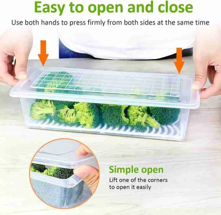 Fridge%20Food%20Storage%20Container%20Organiser%20with%20Removable%20Drain%20Tray%20for%20Fresh%20Fruits,%20Vegetables,%20Meat%20&%20Fish,%20BPA-Free%20Plastic%20Kitchen%20Box%20Storage%20Food%20Box%20Container%20Organizer%201500ml%20Stackable%20-%20Image%205