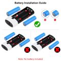 HAWEEL DIY 2x 18650 Battery (Not Included) 5600mAh Power Bank Shell Box with USB Output & Indicator. 