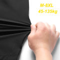 CHRLCK Men's Reflective Running Shorts Summer Quick Drying Trousers Male Ice Silk Breathable Fishing Pants Large Size M-8XL.