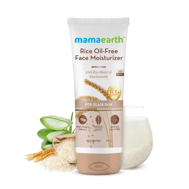 Mamaearth%20Rice%20Face%20Wash%20(100%20ml)%20+%20Rice%20Oil-Free%20Face%20Moisturizer%20(80%20gm)%20-%20Image%203