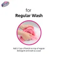 Vanish All in One Liquid Detergent Booster - 400 ml, Removes Stains, Whitens Whites and Brightens Colors. 