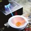 High Temperature Quartz Silica Melting Crucible Dish Bowl Pot Casting Gold Silver Metal Jewelry Casting Container. 