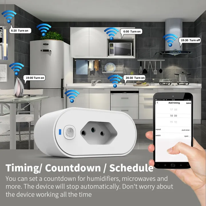 SIXWGH%20Tuya%20Wifi%20Socket%20Adaptador%20De%20Soquete%20Inteligente%2016A%20Suporte%20Smart%20Life%20App%20Control%20Alexa%20%20Home%20Controle%20Voice%20-%20Image%204