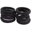 50/100pcs Black Hair Bands for Women Girls Hairband High Elastic Band Hair Ties Ponytail Holder Scrunchies Accessorie.