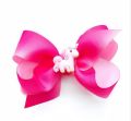 pack of 4  Elegant Satin Bow Hair Clips For Girls  Cute Hair Accessoires Ribbon Woman. 