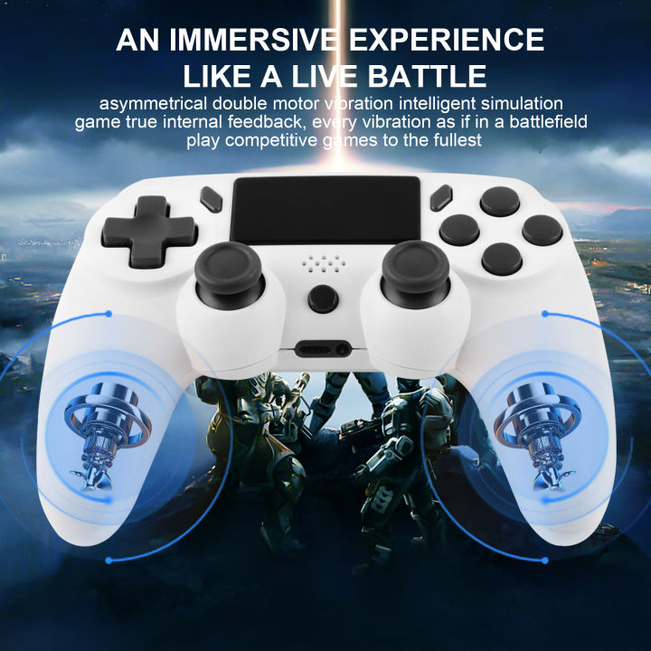 GAMINJA%20Wireless%20Gamepad%20With%206-axis%20Gyroscope%20PC%20Joystick%20touchpad%20Dual%20Vibration%20For%20PS4%20PS3%20PC%20Multi-function%20Controller%20-%20Image%202