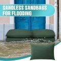 Water Activated Sandbags  Flood Barrier Bags Reusable Flood Dam Bags For Home Garage Door Basement Absorbent Sandless Sandbag. 