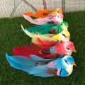 4-Pieces Small Artificial Bird Foam Birds Home Decor. 