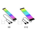 5V 3Pin PC ARGB GPU Cable 8Pin 24Pin PSU RGB Cable Extensions Flexible LED Strip Light DIY Kit for Computer Power Supply. 