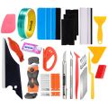 18/63pcs Car Wrapping Tools Kit Vinyl Wrap Tool Kit Cutting Window Film Tinting Tool Auto Foil Set Vinyl Tint Squeegee Scraper.