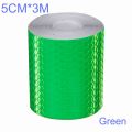 3M*5cm Car Reflective Tape Auto Safety Warning Sticker Reflector Protective Tape Strip Film for Trucks Auto Motorcycle Stickers. 