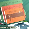 100% Cotton Watercolor Paper Sealing Pad 32K 16K 8K 20Sheets 300gsm/200gsm Water Color Drawing Painting Book Sketchbook Art Supp.