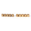 5pcs billiards snooker copper ferrule brass snooker pool cue ferrules cue repair. 