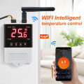 Wifi Thermostat Humidistat 12V 110V 220V Digital Temperature Humidity Controller Regulator Auto Car Incubator Thermoregulator. 