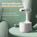Anti-Gravity Humidifier - Aromatherapy Scent Mini Humidifier - 600ml  Clock Time LED display Water Drop Humidifier - diffuser droplet backflow Air humidifier. 