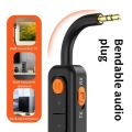 Aux Bluetooth 5.4 Receiver Bluetooth Transmitter 2 In 1 Bluetoot Adapter Hands Free Calling For Car Airplane Tv Computer Headset.