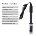 pH Electrode BNC connector / pH meter's replacement probe sensor. 