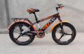 Space Baby 22 inch Bicycle Yellow & Red. 