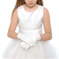 1 Pair Children's Dance Gloves White Festival Gloves Girl Gloves Prom Prop Children Outdoor Kindergarten Performance Accessories. 