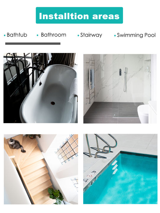 10pcs%20Duck%20Design%20Anti-slip%20Shower%20Tread%20Sticker%20Bathtub%20Non-slip%20Tape%20For%20Children's%20floor%20Stairs%20Steps%20Bathroom%20-%20Image%207