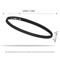 2PCS Sport Headband Anti-slip Cycling Hairband Elastic Silicone Headband for Fitness Gym Outdoor Women Men Lightweight Sweatband. 