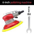 HIFESON 5/6 inch Pneumatic Air Orbital Sander 125/150mm Air Sanding Machine Polisher Air Tool Car Woodworking Metal Polishing. 