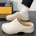 2026 Men's and Women's Summer Breathable, Waterproof, Non-Slip Kitchen Shoes, Slip-On Beach Shoes, Toe-Toe Sandals and Slippers. 