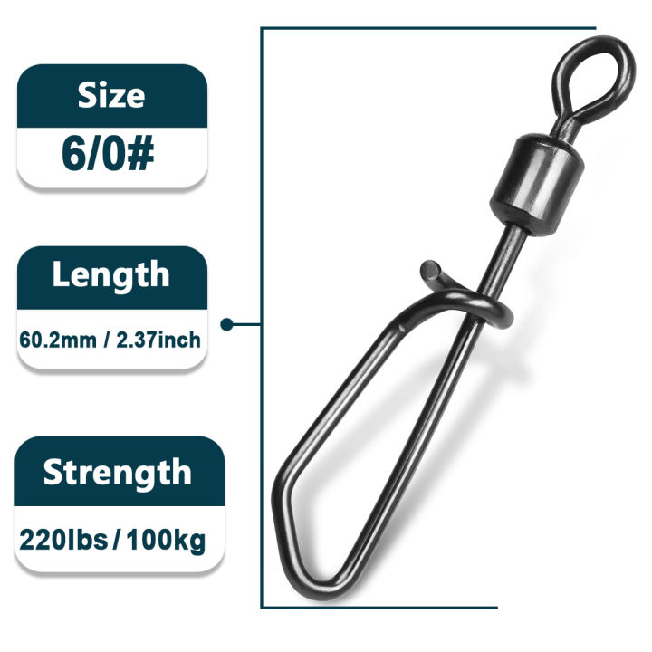 Fishing%20Swivels%20Snap%2025~100Pcs%20Stainless%20Steel%20Snap%20Fishing%20Rolling%20Swivels%20Saltwater%20Fishing%20Coastlock%20Snap%20Connector%20Tackles%20-%20Image%207