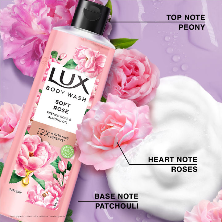 LUX%20Soft%20Rose%20Body%20Wash%20with%20French%20Rose%20&%20Almond%20Oil,%20245%20ml%20-%20Image%202