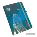 hardcover notebooks for girls foil cover with grip off white lining pages 5'x7' imported notebooks for memories and autograph durable and long lasting diary for girls so beautiful and sleek design. 